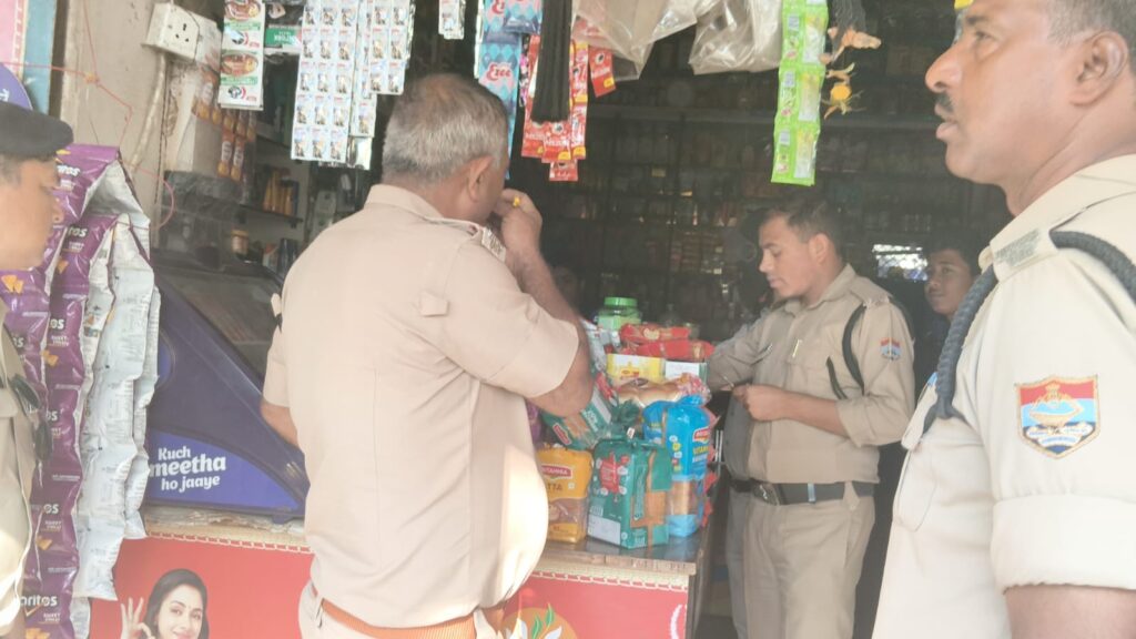 बिना वेरिफिकेशन काम कर रहे 6 दुकानदारों के कटे चालान